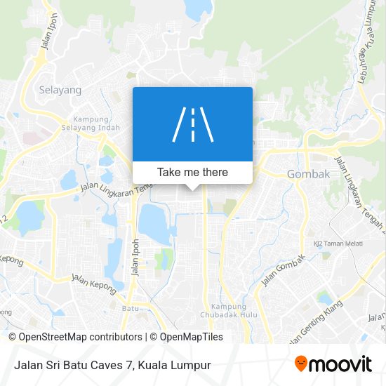 Peta Jalan Sri Batu Caves 7