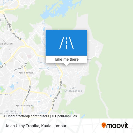 Peta Jalan Ukay Tropika