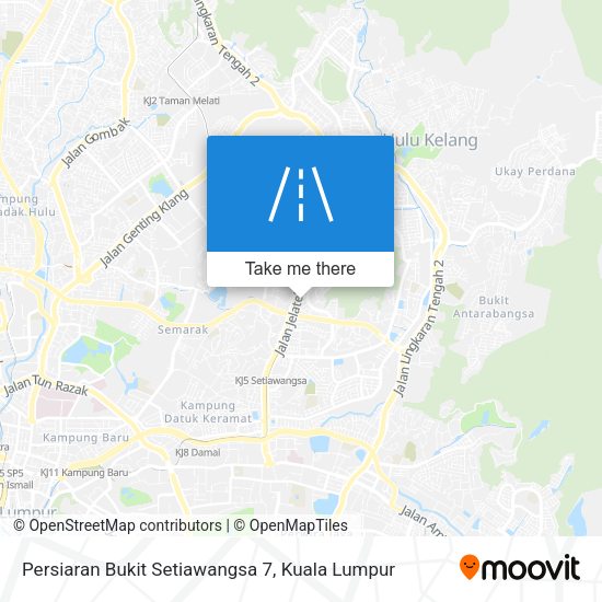 Persiaran Bukit Setiawangsa 7 map