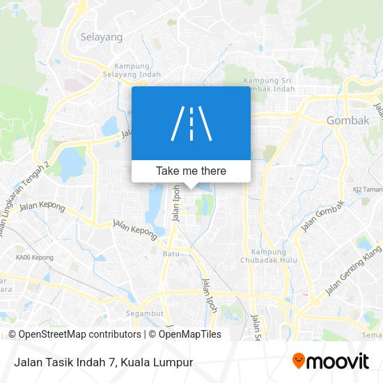 Jalan Tasik Indah 7 map