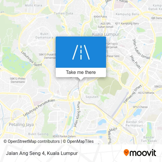 Jalan Ang Seng 4 map