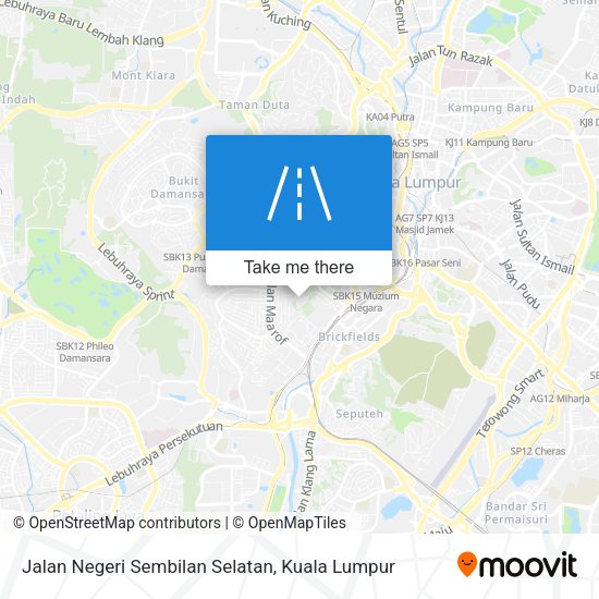 Jalan Negeri Sembilan Selatan map