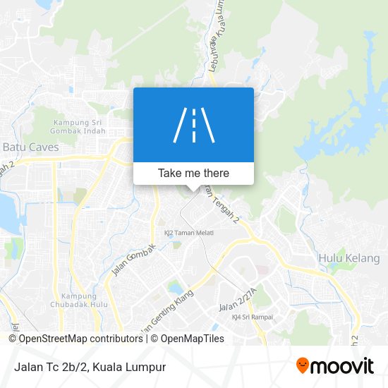 Peta Jalan Tc 2b/2