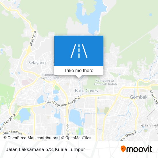 Peta Jalan Laksamana 6/3