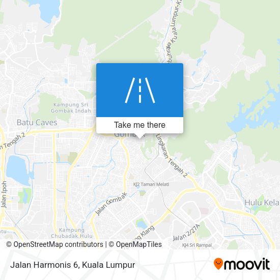 Peta Jalan Harmonis 6