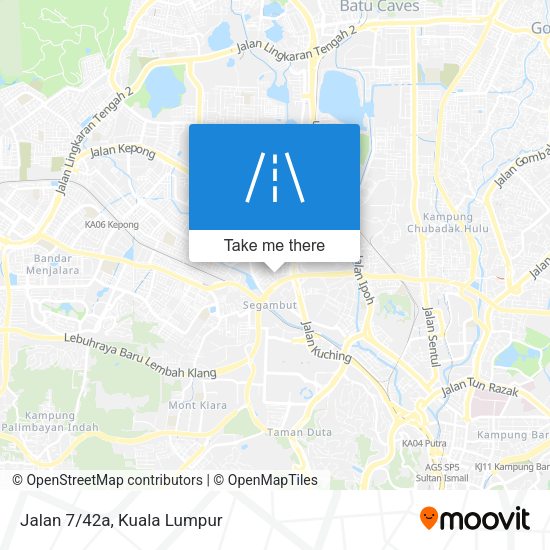 Jalan 7/42a map