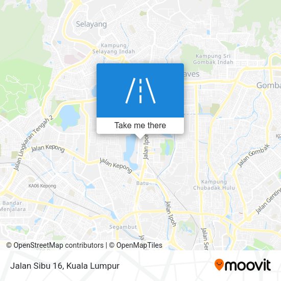 Jalan Sibu 16 map