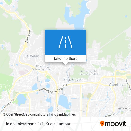 Jalan Laksamana 1/1 map