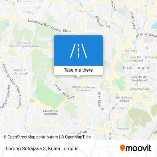 Lorong Setiajasa 3 map