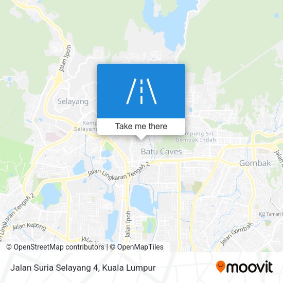 Jalan Suria Selayang 4 map