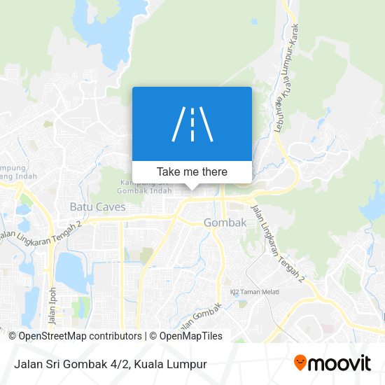 Jalan Sri Gombak 4/2 map