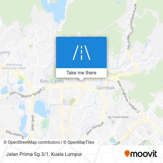 Jalan Prima Sg 3/1 map