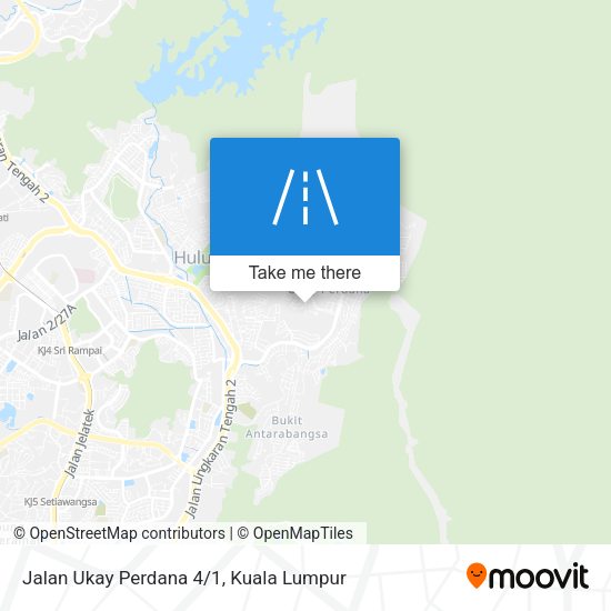 Peta Jalan Ukay Perdana 4/1