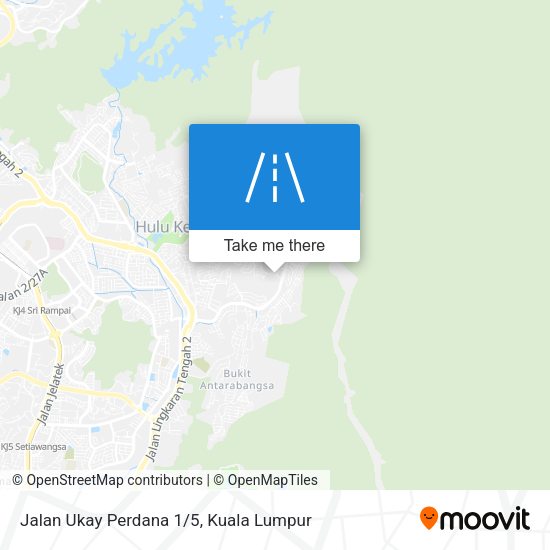 Jalan Ukay Perdana 1/5 map