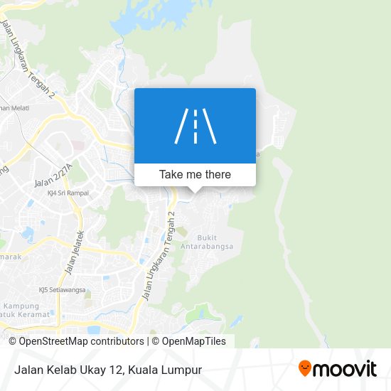 Jalan Kelab Ukay 12 map