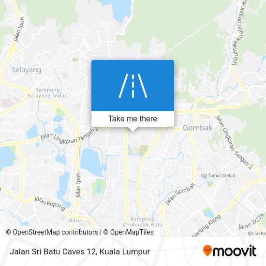 Peta Jalan Sri Batu Caves 12