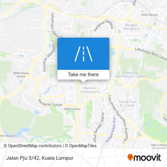 Peta Jalan Pju 3/42