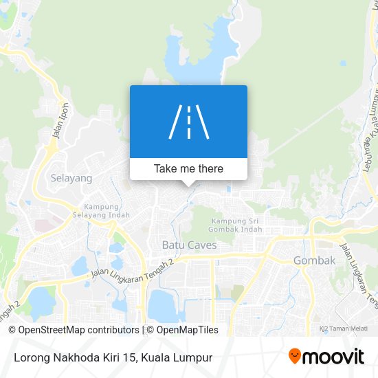 Lorong Nakhoda Kiri 15 map