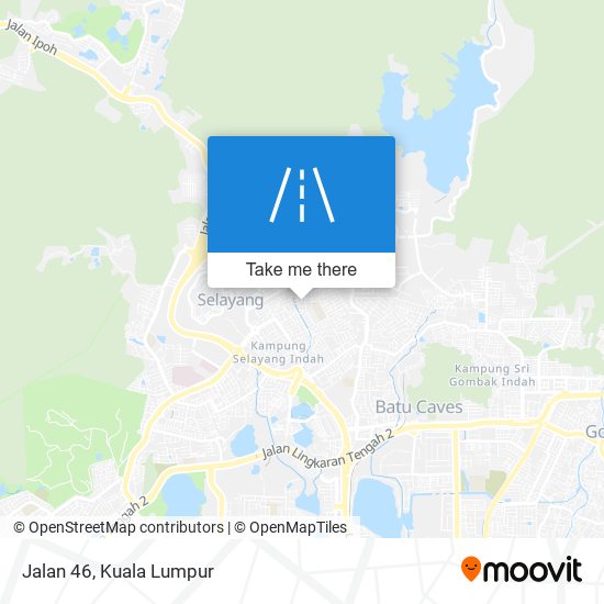 Jalan 46 map