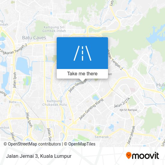 Peta Jalan Jernai 3