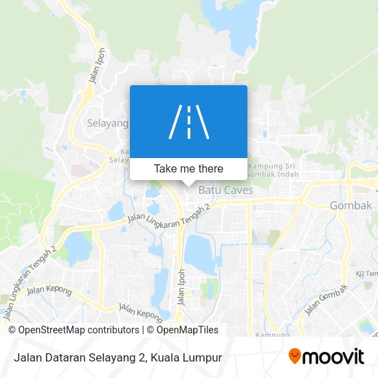 Jalan Dataran Selayang 2 map