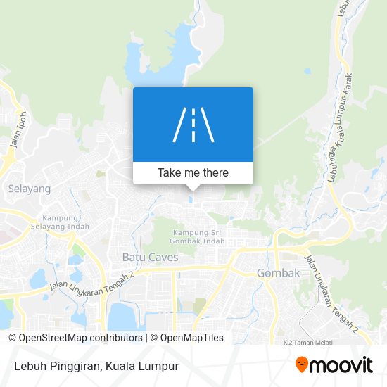 Peta Lebuh Pinggiran