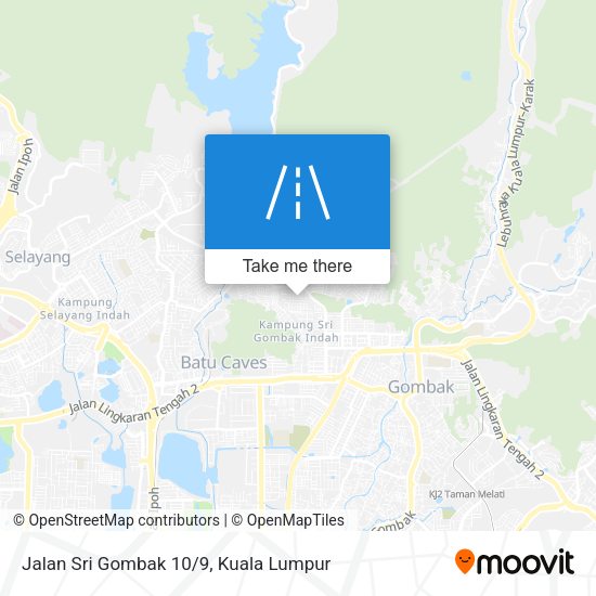 Jalan Sri Gombak 10/9 map