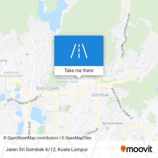 Peta Jalan Sri Gombak 6/12