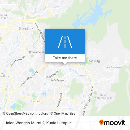 Jalan Wangsa Murni 2 map