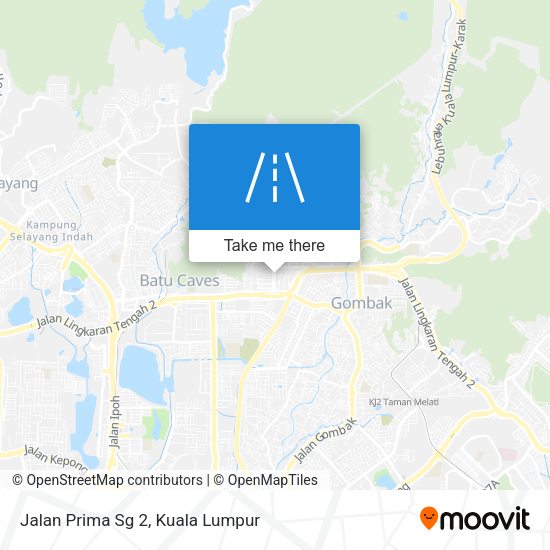 Jalan Prima Sg 2 map