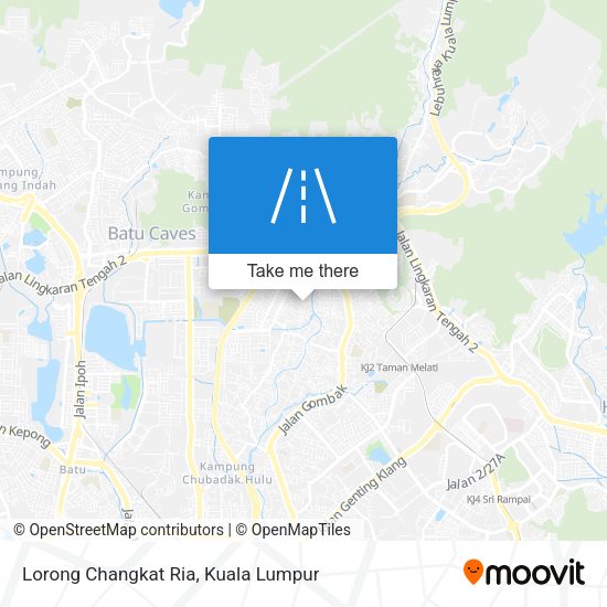 Lorong Changkat Ria map