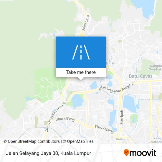 Jalan Selayang Jaya 30 map