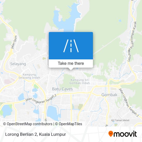 Lorong Berlian 2 map