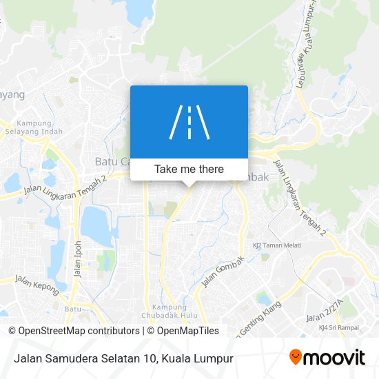 Jalan Samudera Selatan 10 map