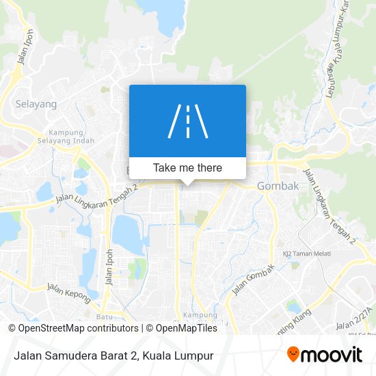 Peta Jalan Samudera Barat 2