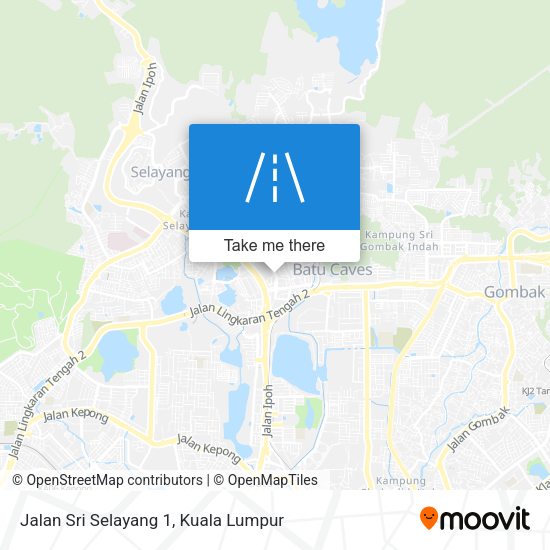 Jalan Sri Selayang 1 map