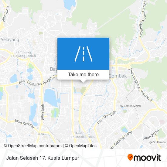 Jalan Selaseh 17 map