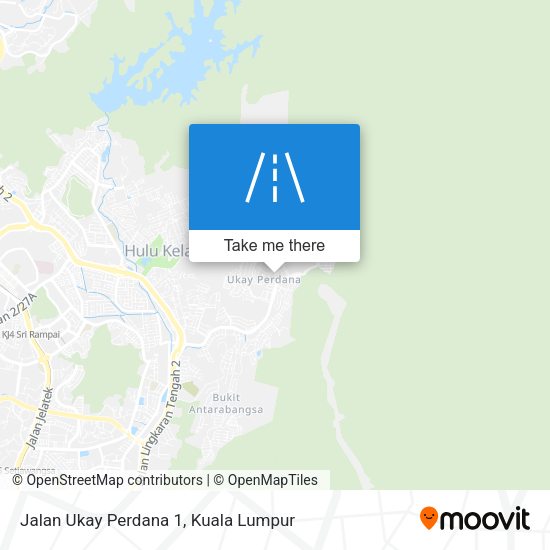 Peta Jalan Ukay Perdana 1