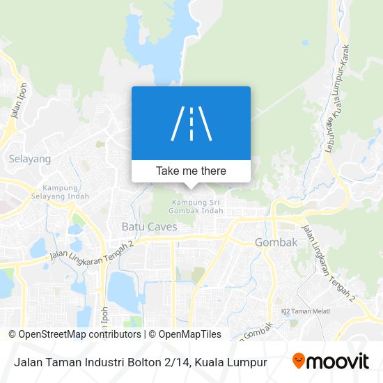 Jalan Taman Industri Bolton 2 / 14 map