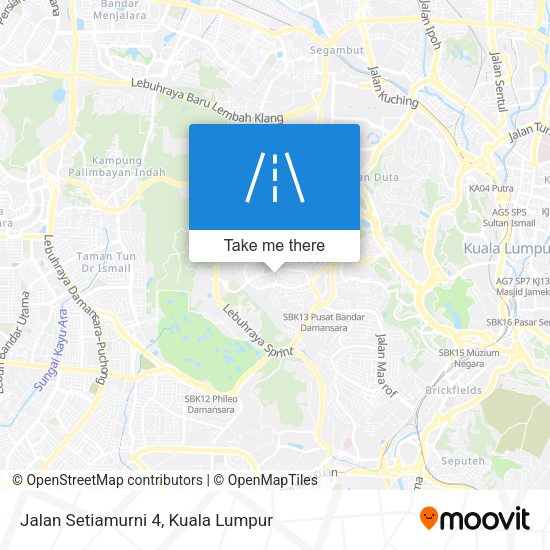 Jalan Setiamurni 4 map