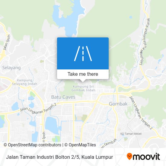 Peta Jalan Taman Industri Bolton 2 / 5