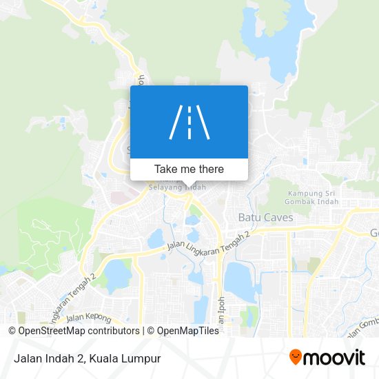 Peta Jalan Indah 2