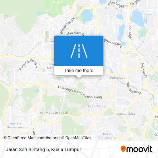 Peta Jalan Seri Bintang 6