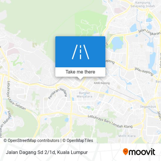 Jalan Dagang Sd 2/1d map