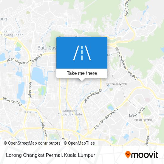 Lorong Changkat Permai map