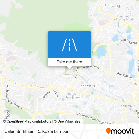 Jalan Sri Ehsan 15 map