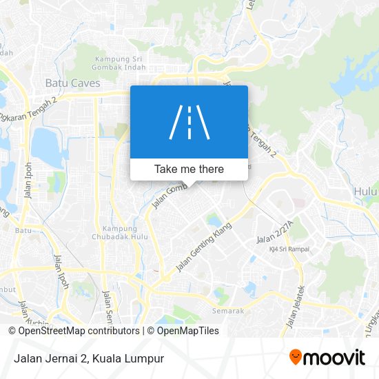 Peta Jalan Jernai 2