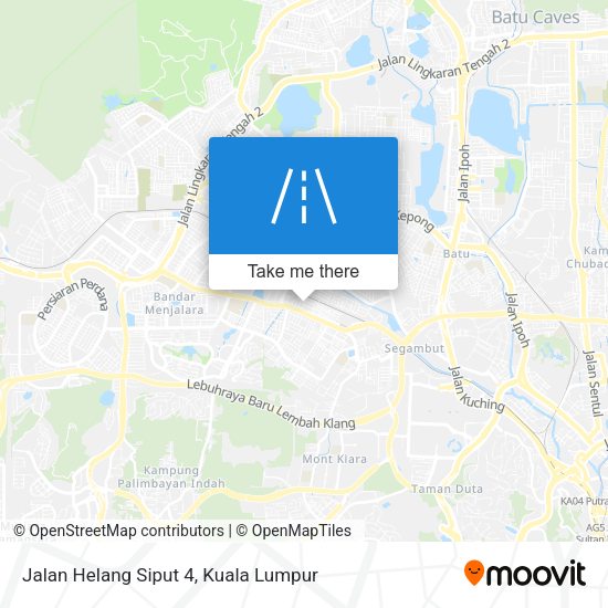 Jalan Helang Siput 4 map