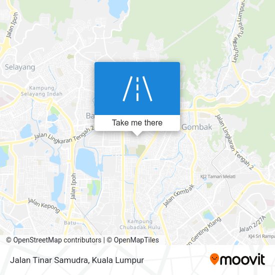 Peta Jalan Tinar Samudra