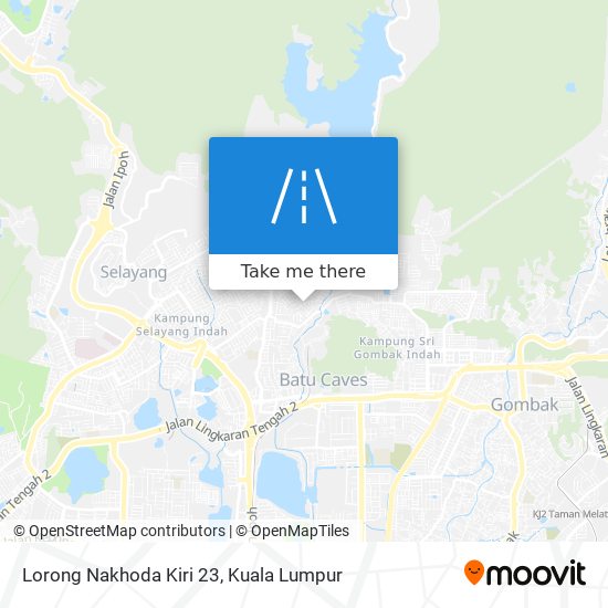 Lorong Nakhoda Kiri 23 map